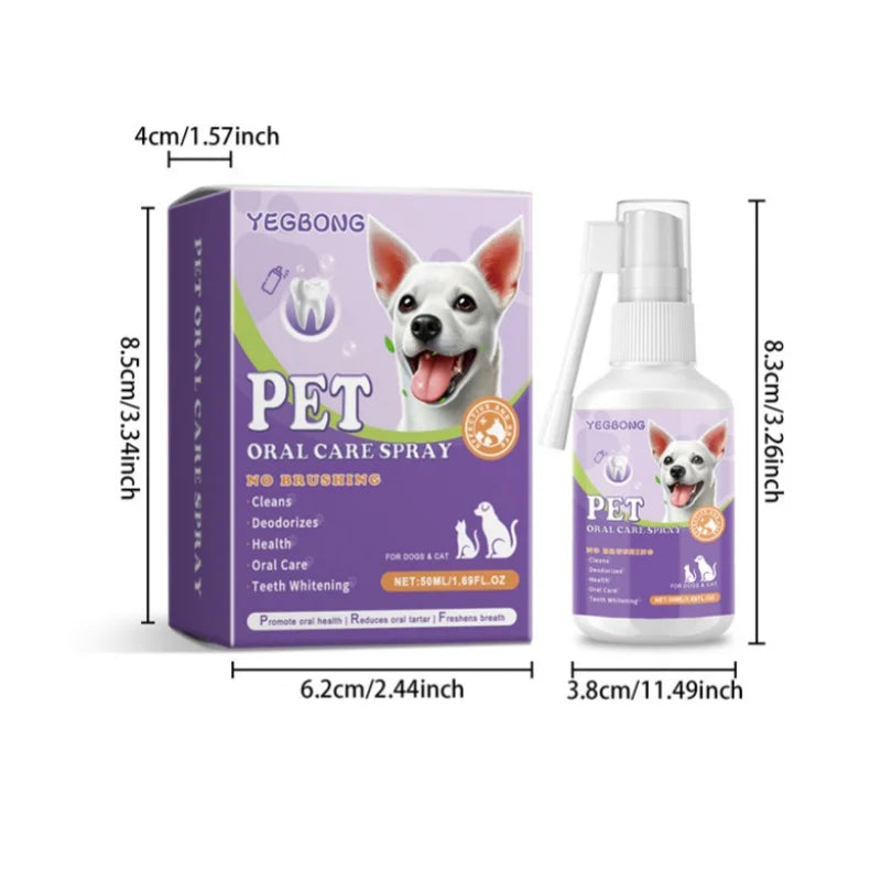 Pet Oral Cleaning Spray 50ml