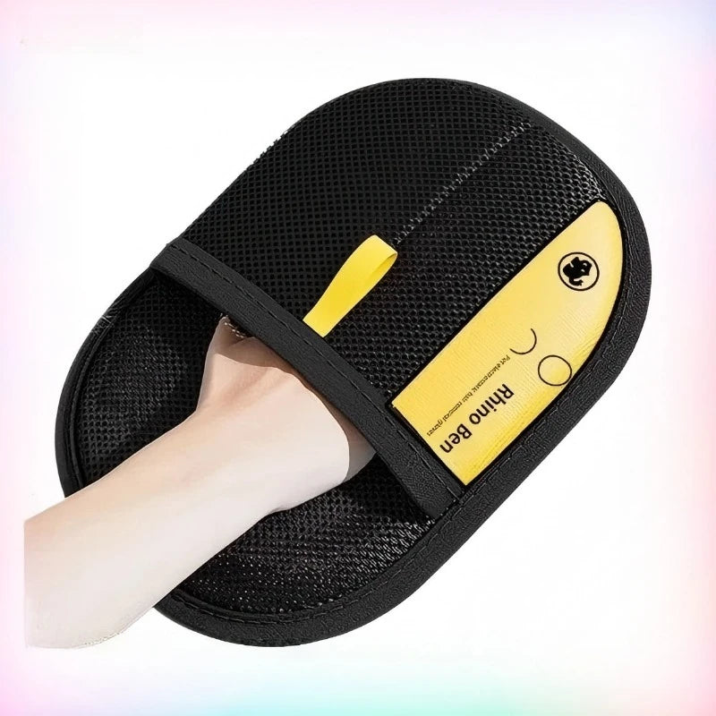 Pet hair glove removal