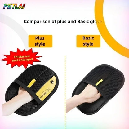 Pet hair glove removal