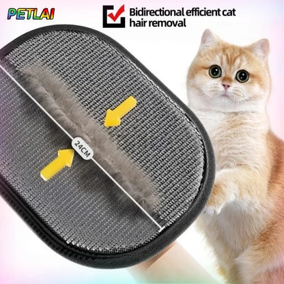Pet hair glove removal